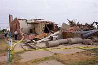 Toyah bank destroyed by tornado