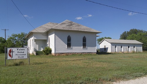 Valera, Texas - Valera United Methodist Church, Coleman County 