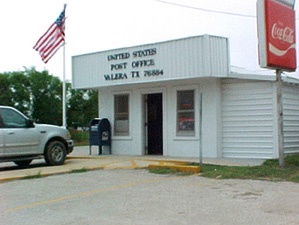 post office in Valera, Texas
