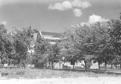 Oldham County courthouse, Vega, Texas old photo