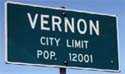Vernon Texas sign