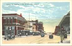 Waxahachie, Texas old postcard