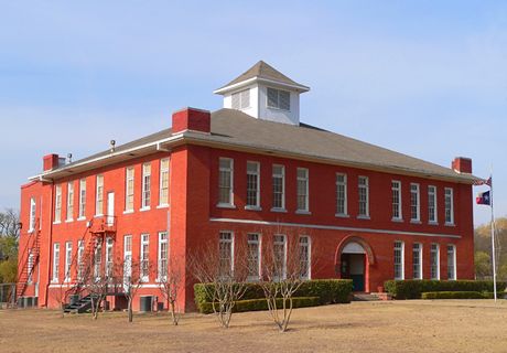 Waxahachie TX old schoolhouse