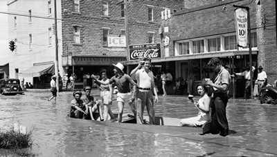 Wharton, Texas flood 1940s