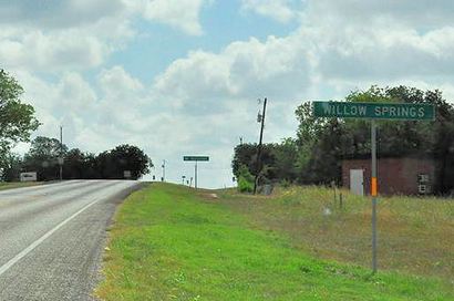 TX - Willow Springs sign
