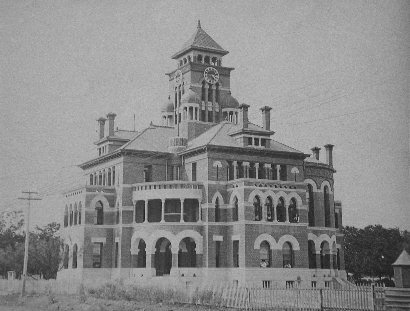 TX - Gonzales County Courthouse  old photo