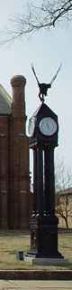 Sgelby County Clockhouse clock