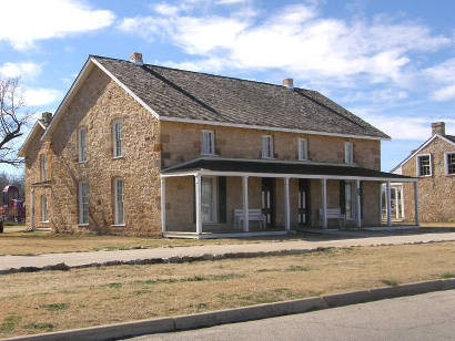San Angelo Tx - Fort Concho Officers Quarters