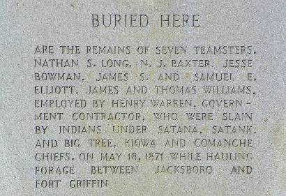 "Buried Here" Marke Text