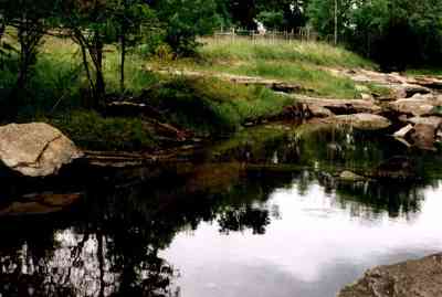 Old Mill Creek near Brenham, Texas