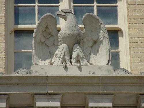 Taylor Texas post office eagle