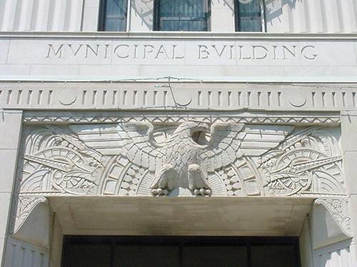 Waco City Hall Eagle, Waco Texas