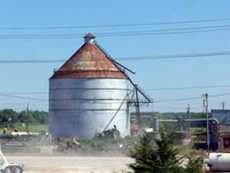 Silo at Harold, Texas