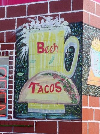 Houston Texas Tacos and Beer Bar Art