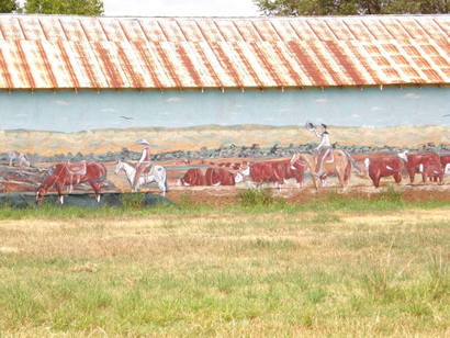 Matador TX mural - Matador Ranch