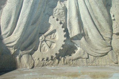 Symbol of Industry - Queen of the Sea detail,  by Pompeo Coppini , Corpus Christi TX