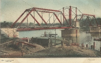 Beaumont TX - S. P. Bridge over Neches River