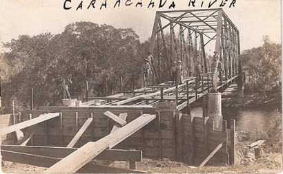 New Carancahua River Bridge in Texas ca1910 