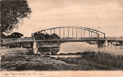San Felipe Bridge, Del Rio Texas