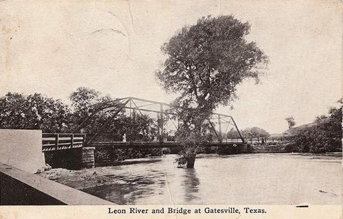 Leon River Bridge, Gatesville, Texas 