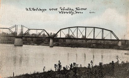 Liberty Texas, S.P.Bridge Trinity River, circa 1910