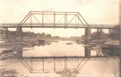 Wagon Bridge over Brushy Creek, Round Rock, Texas