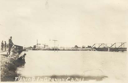 San Benito TX Bridge - Fishing in Gravity Canal