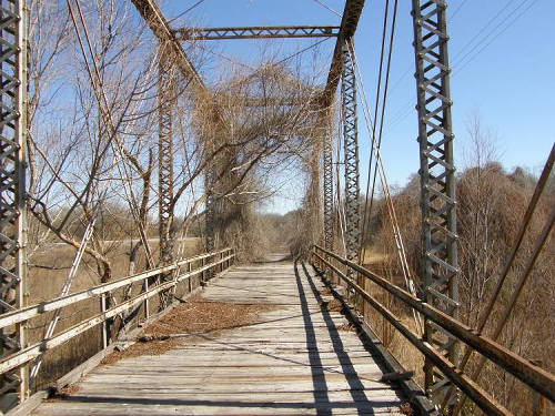 Abandoned Bee County Medio Creek Bridge, Normanna Tx