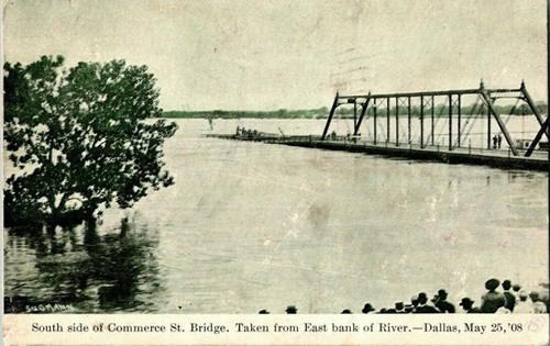 Dallas TX - Commerce Street Bridge old photo