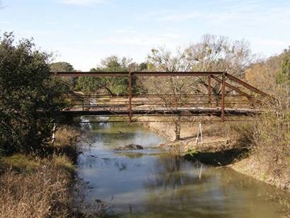 East Sweden Pony Truss Bridge over Onion Creek Texas