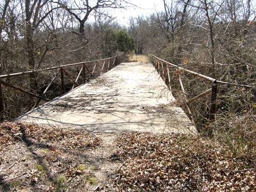 Erath County TX North Pony bridge off CR270 