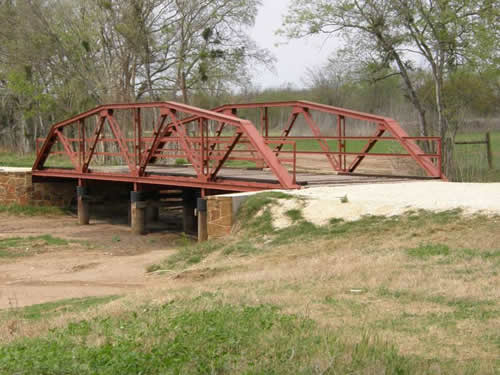 Floresville, TX - Wilson County Restored Bridge