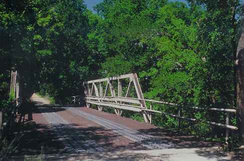 Cotton Belt Road Bridge, Richland Springs Texas