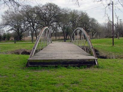 Rosebud TX - Carnegie Foot Bridge Front