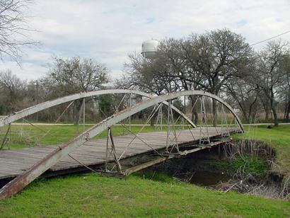 Rosebud TX - Carnegie Bowstring Steel Foot Bridge