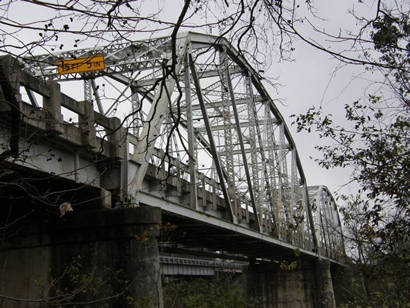 Comal County  TX US281 Guadalupe River Thru Truss Bridge