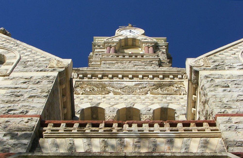 La Grange TX - Fayette County Courthouse architectural details