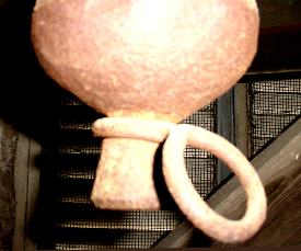Courthouse bell clapper and iron rope ring