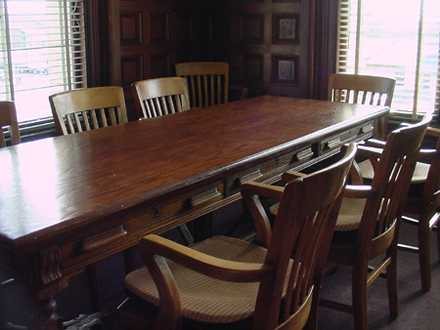 the Jury table