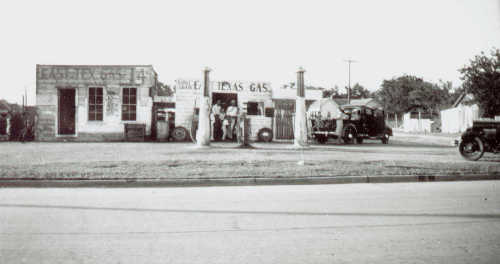 Marlin TX - Gas Station , 1947s