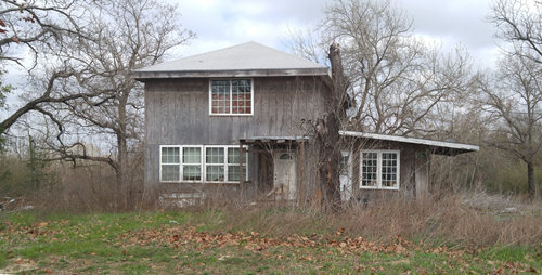 Baxter TX - Abandoned house 