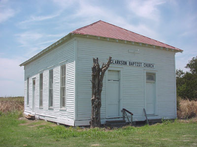 Clarkson Baptist Church, Clarkson, Texas