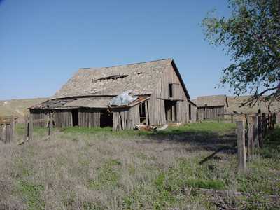 An old barn in Codman, Texas