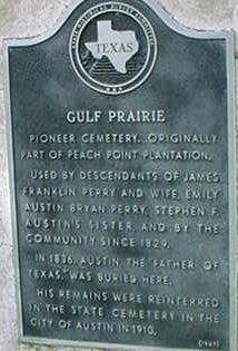 Gulf Prairie TX -   Historica Martker