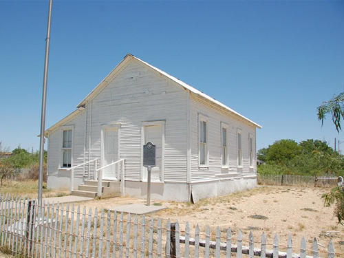 Hovey Schoolhouse - Fort Stockton, Texas