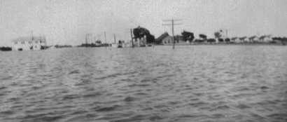 Flood in Mackay, Texas, 1930s