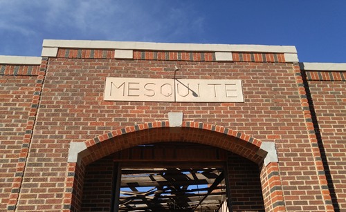 Borden County Mesquite TX Abandoned School