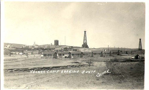 Roxana oil camp, Roxana, Texas