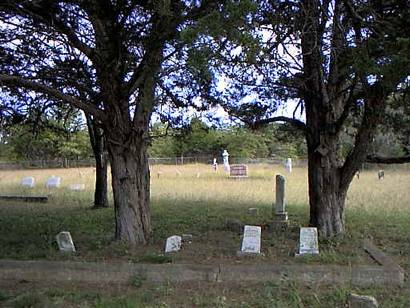 Rush Creek Community Cemetery in Texas
