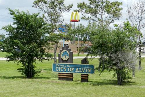 Alvin TX - Welcome sign